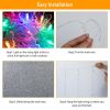 Butterfly Curtain String Lights USB Powered Colorful LED Fairy Lamps w/8 Modes